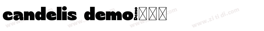 candelis demo字体转换
